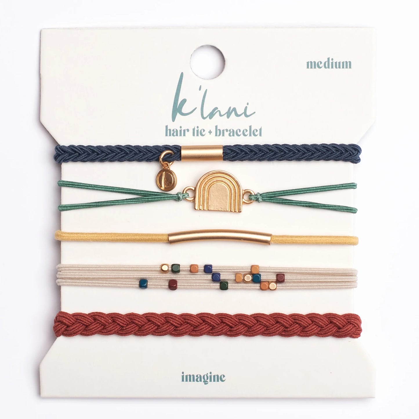 Imagine Hair Tie + Bracelet Set