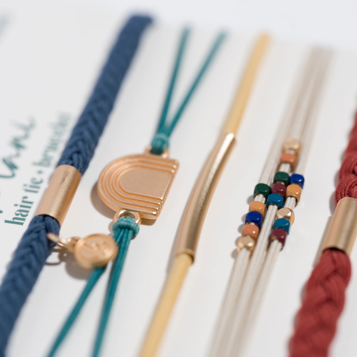 Imagine Hair Tie + Bracelet Set