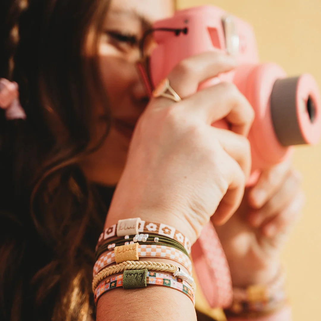 Groove Hair Tie + Bracelet Set