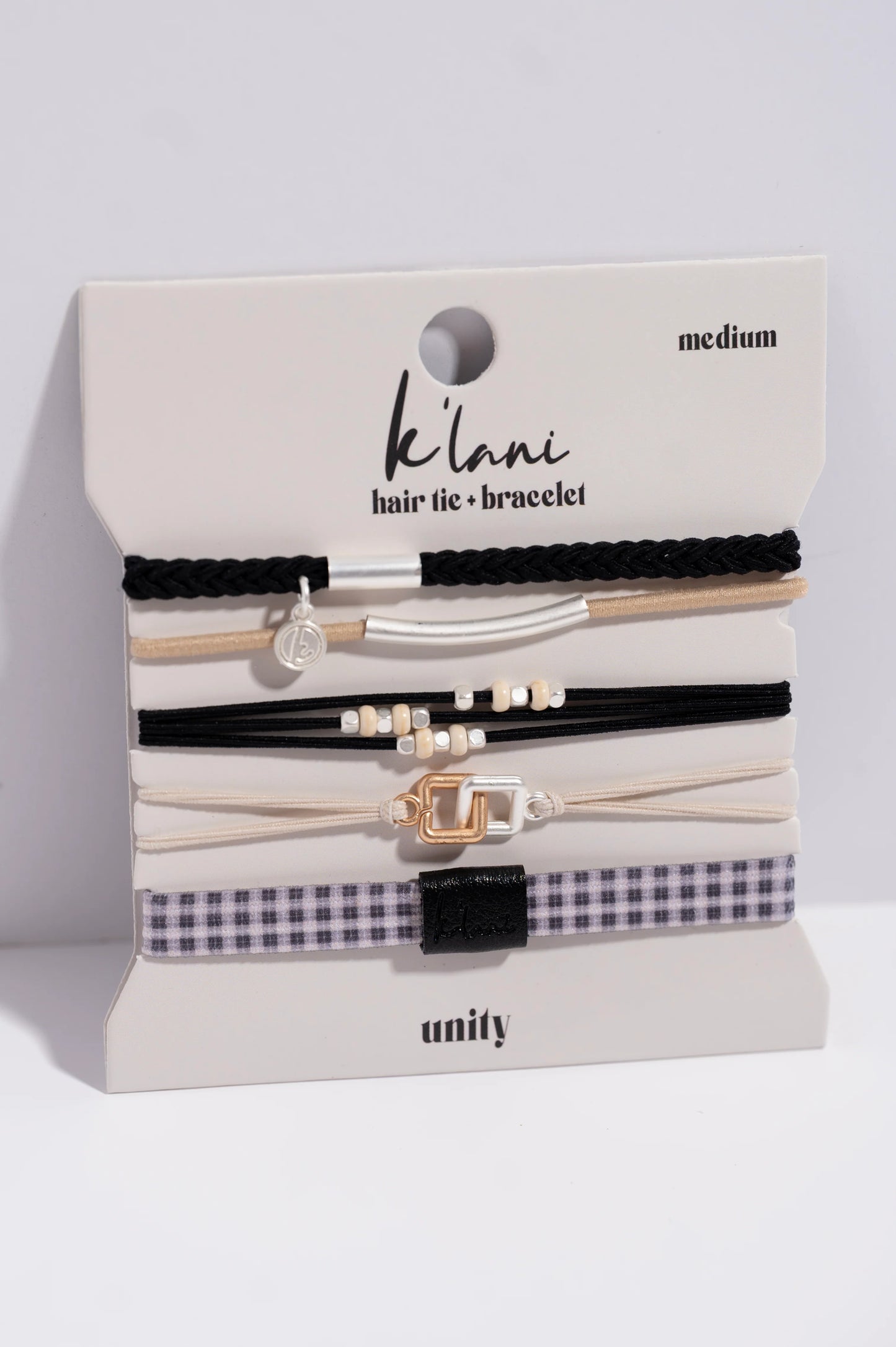 Unity Hair Tie + Bracelet Set