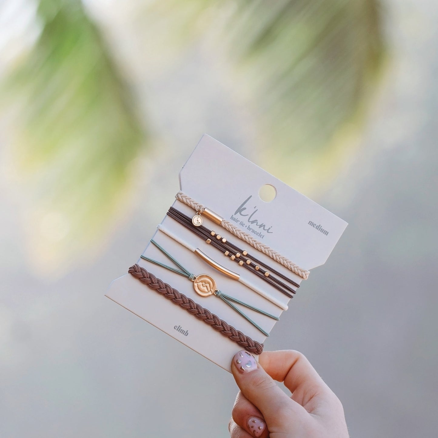 Climb Hair Tie + Bracelet Set