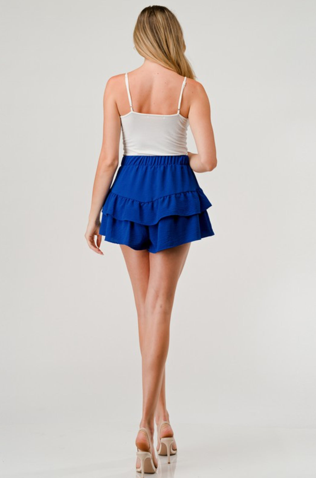 Tiered Ruffle Shorts