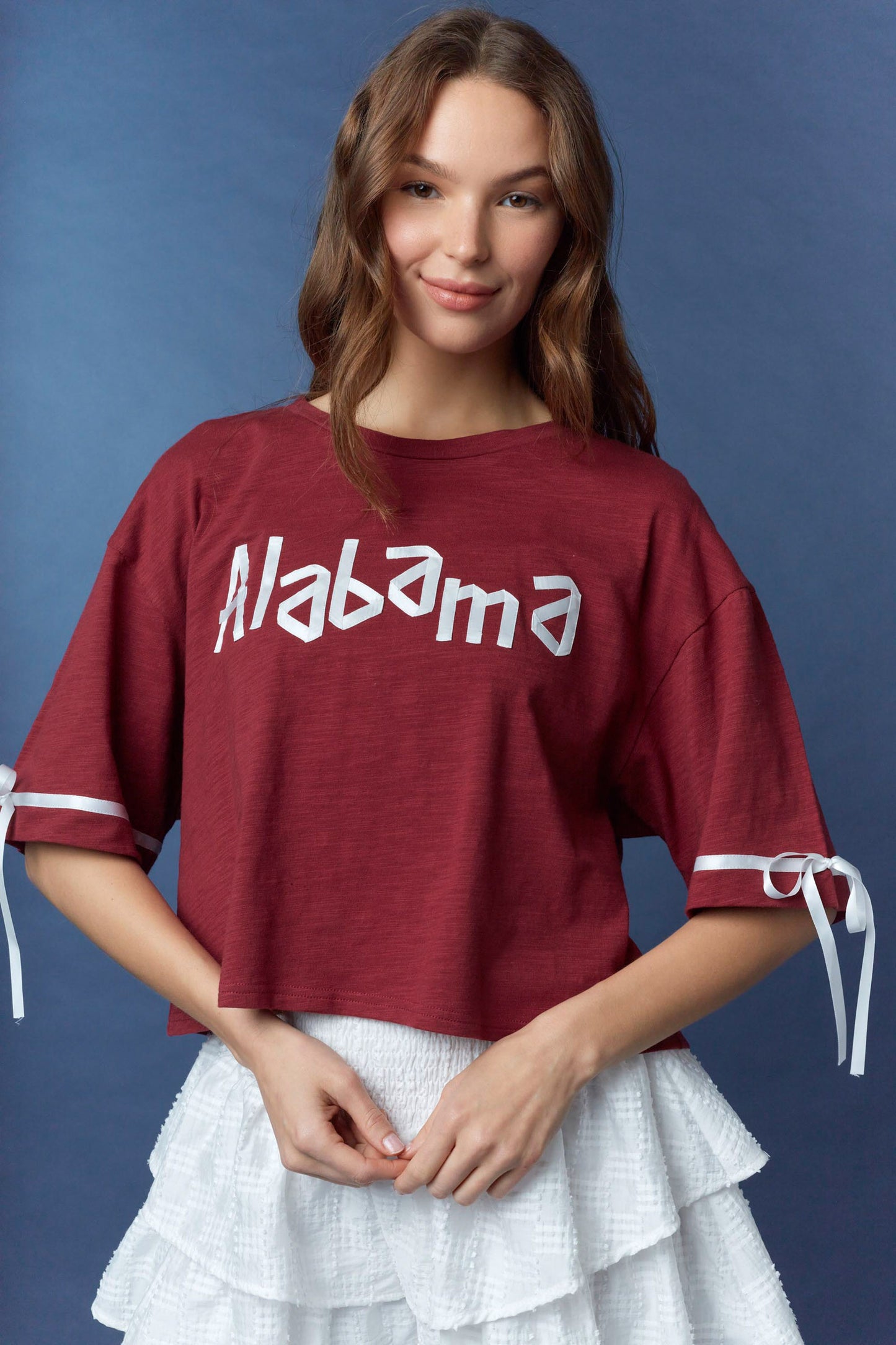 IKT300184-01 Alabama Bow Tie Detail Top