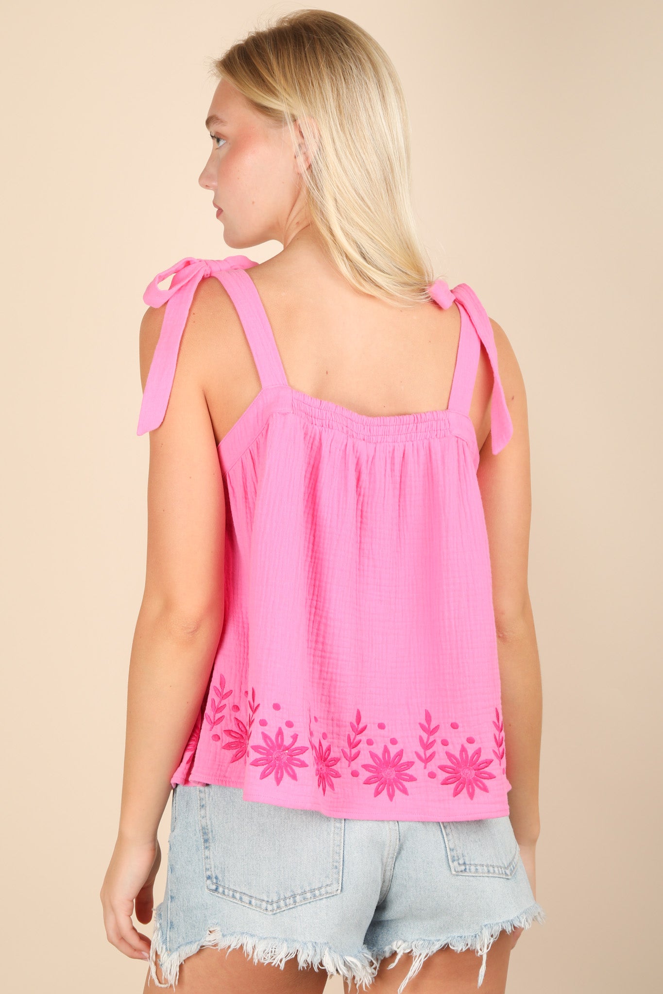 NT12135 Ribbon Tie Top