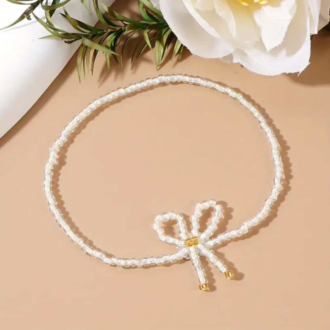 FGB24 Beaded Bow Bracelets