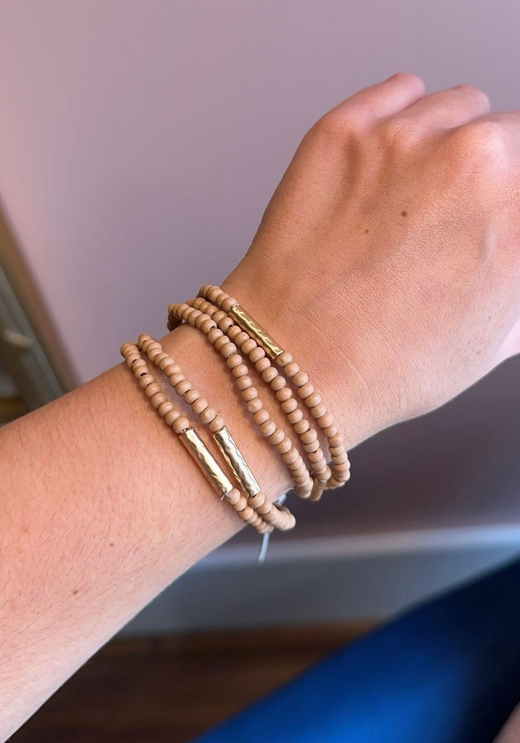 TB1174 Colored Beaded Bracelets
