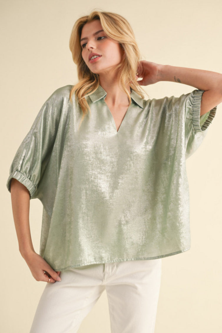 G13482 Metallic Top