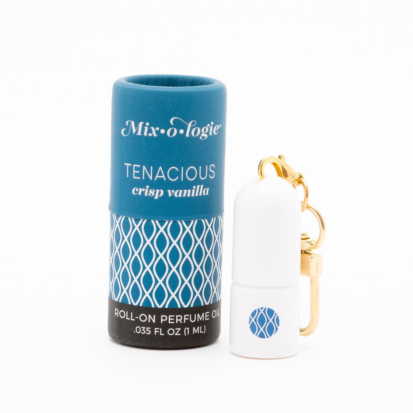 Tenacious (Crisp Vanilla) Keychain Mini Roll-On Perfume