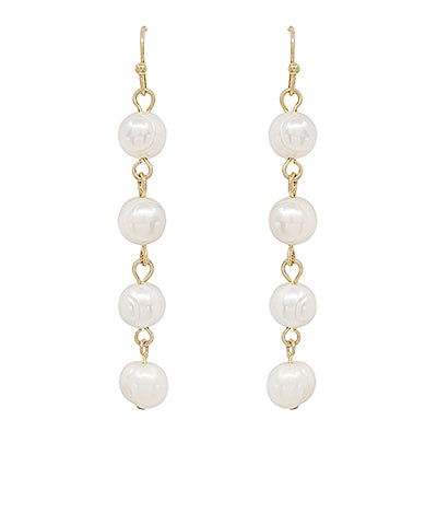 EP45599 Pearl Drop Earrings