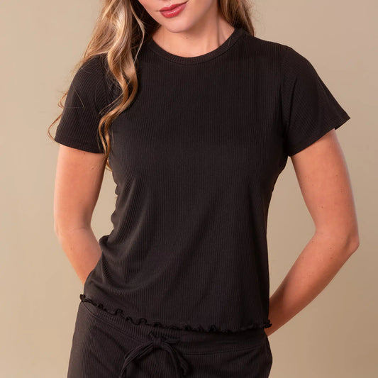 Bliss Short Sleeve Pajama Top