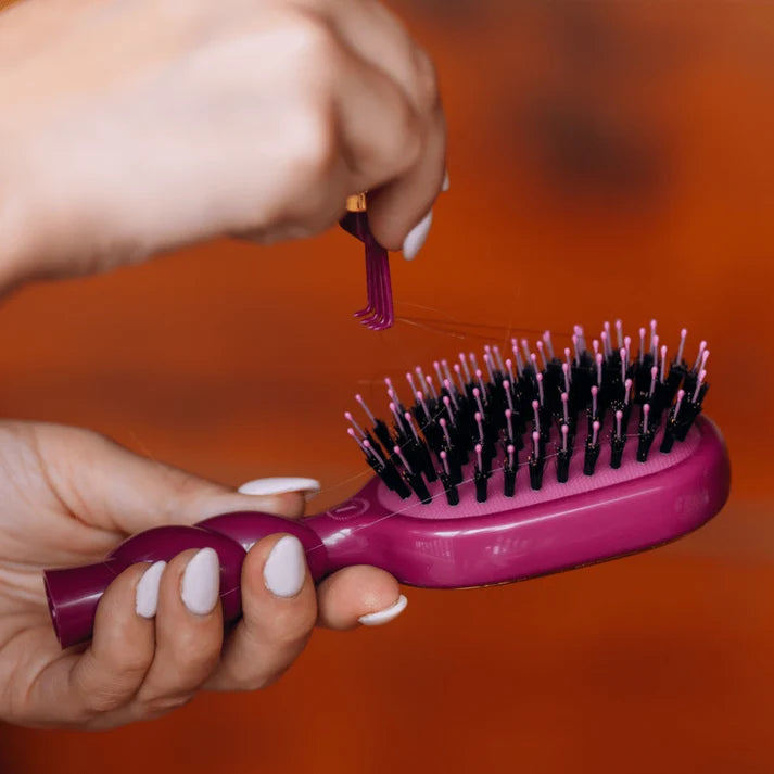 TELETIES Mini Boar Bristle Hair Brush