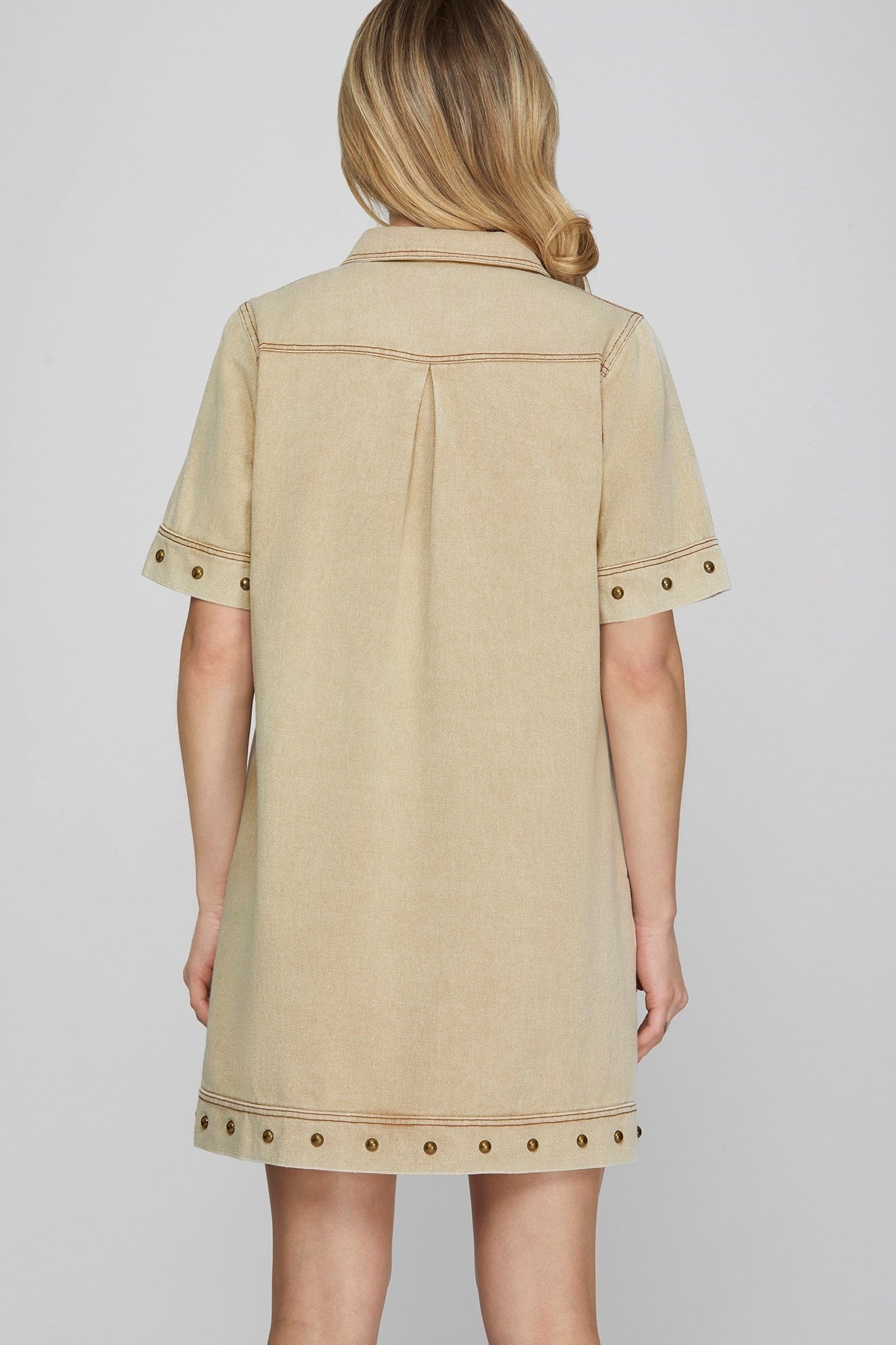 SY8810 Washed Mini Dress