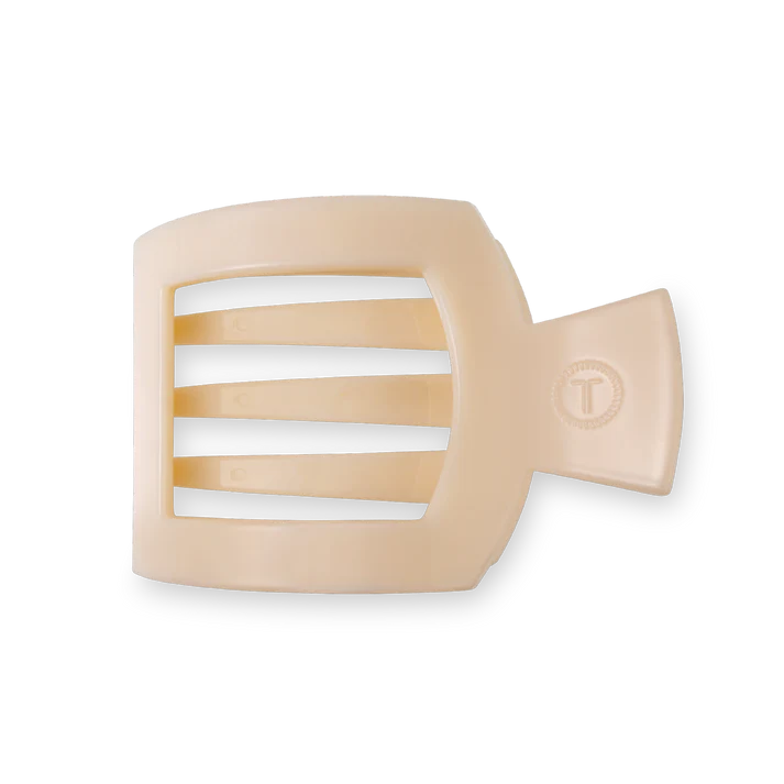 TELETIES Medium Flat Square Hair Clip