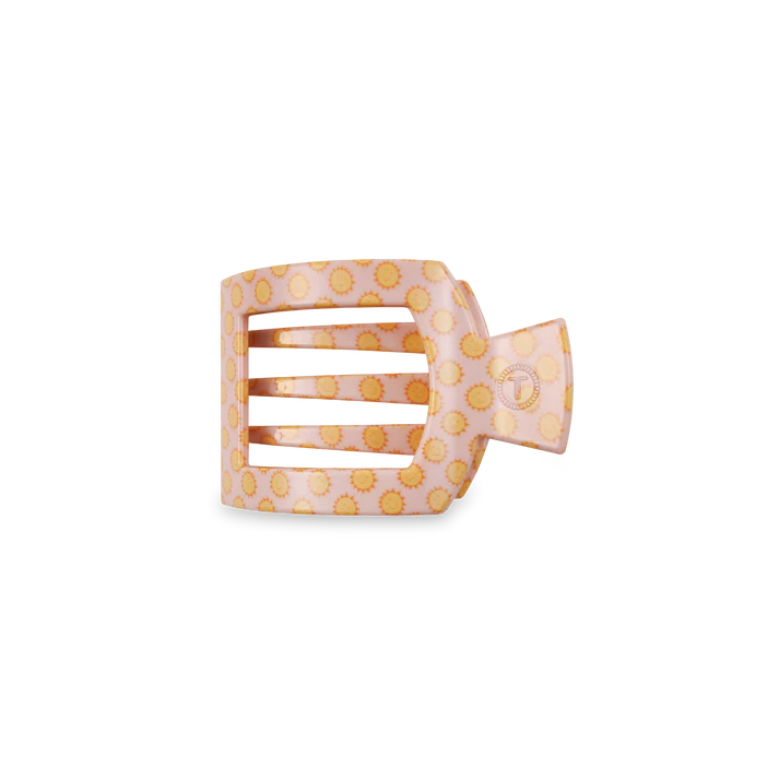 TELETIES Small Flat Square Hair Clip