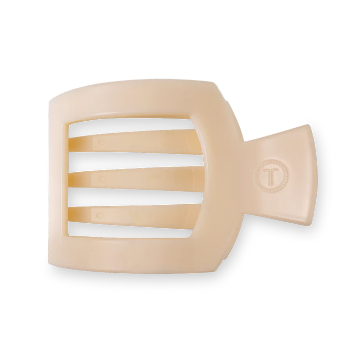 TELETIES Large Flat Square Hair Clip