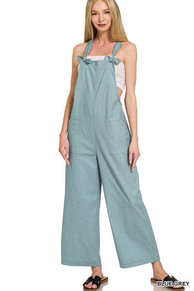 QP-7301Y Woven Overalls