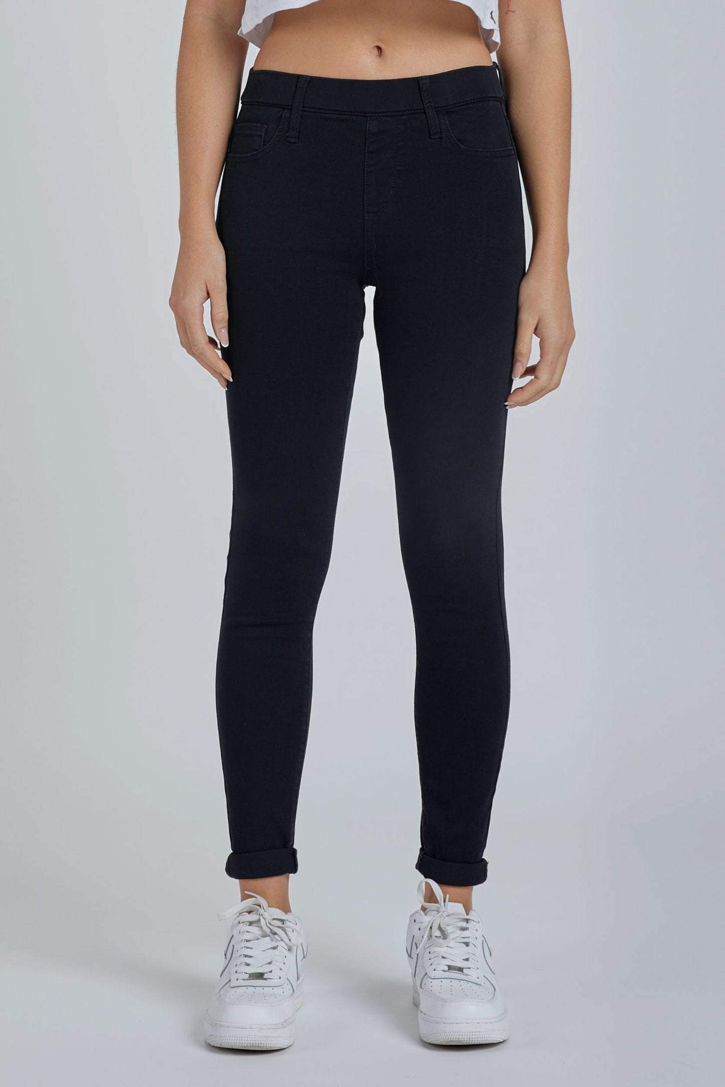 AB76535BLK Pull-On Skinnies