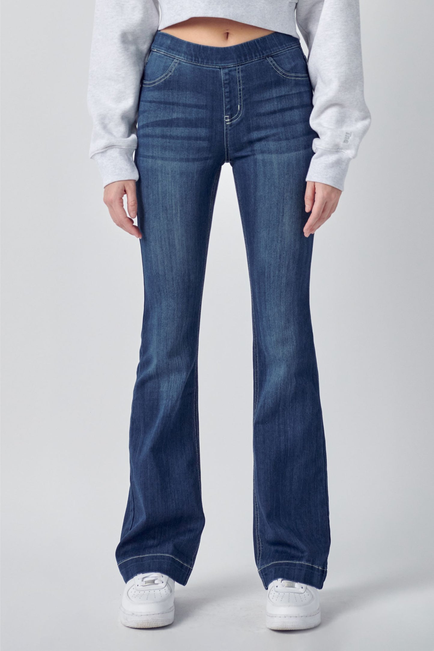 AB35324DK Regular Length Flare Jeggings