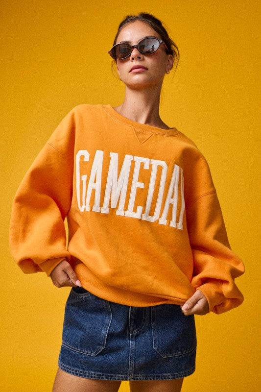 PT18777 Heather GameDay Sweatshirt