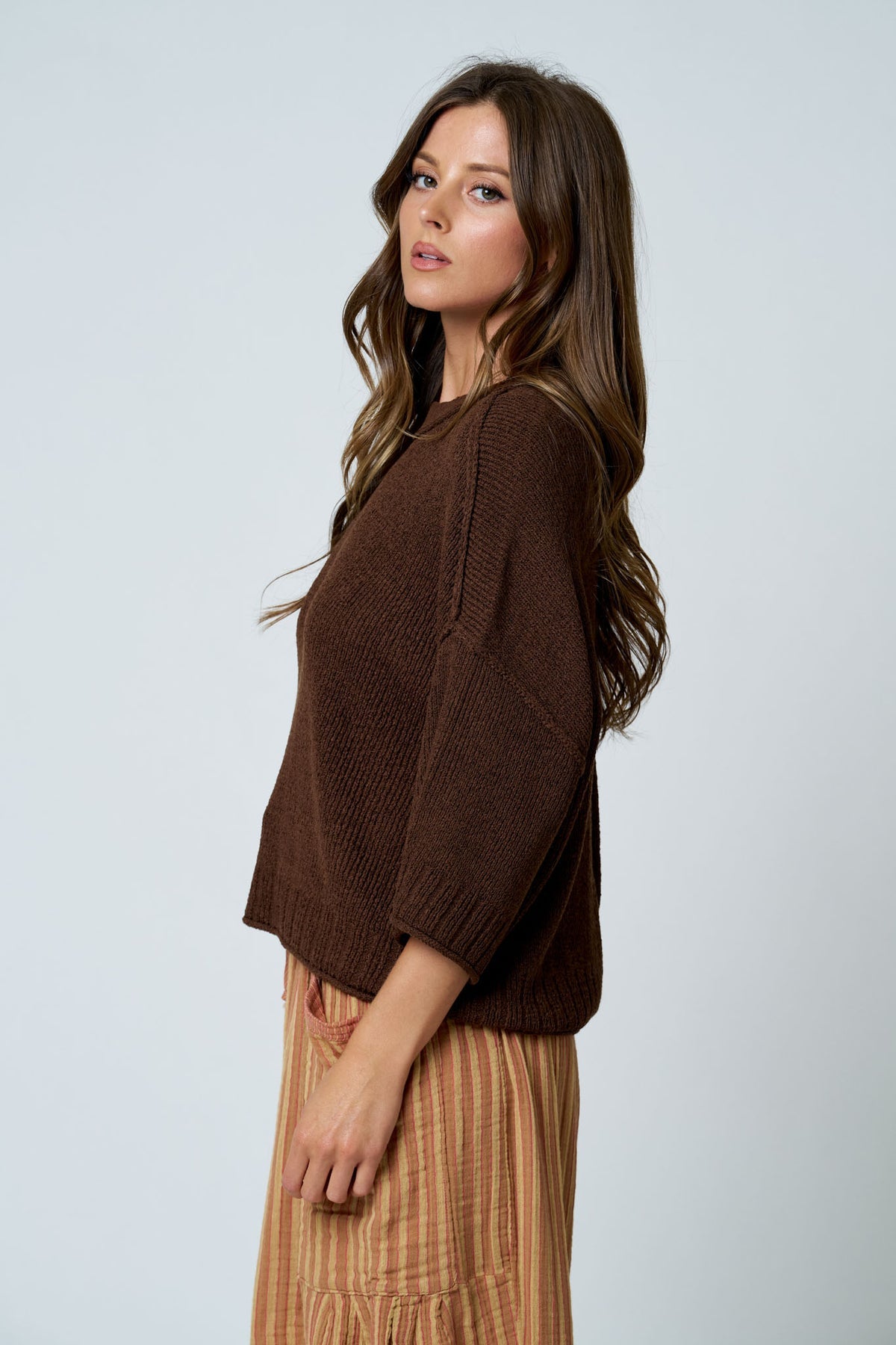 B6FT1003 Dolman Sleeve Top
