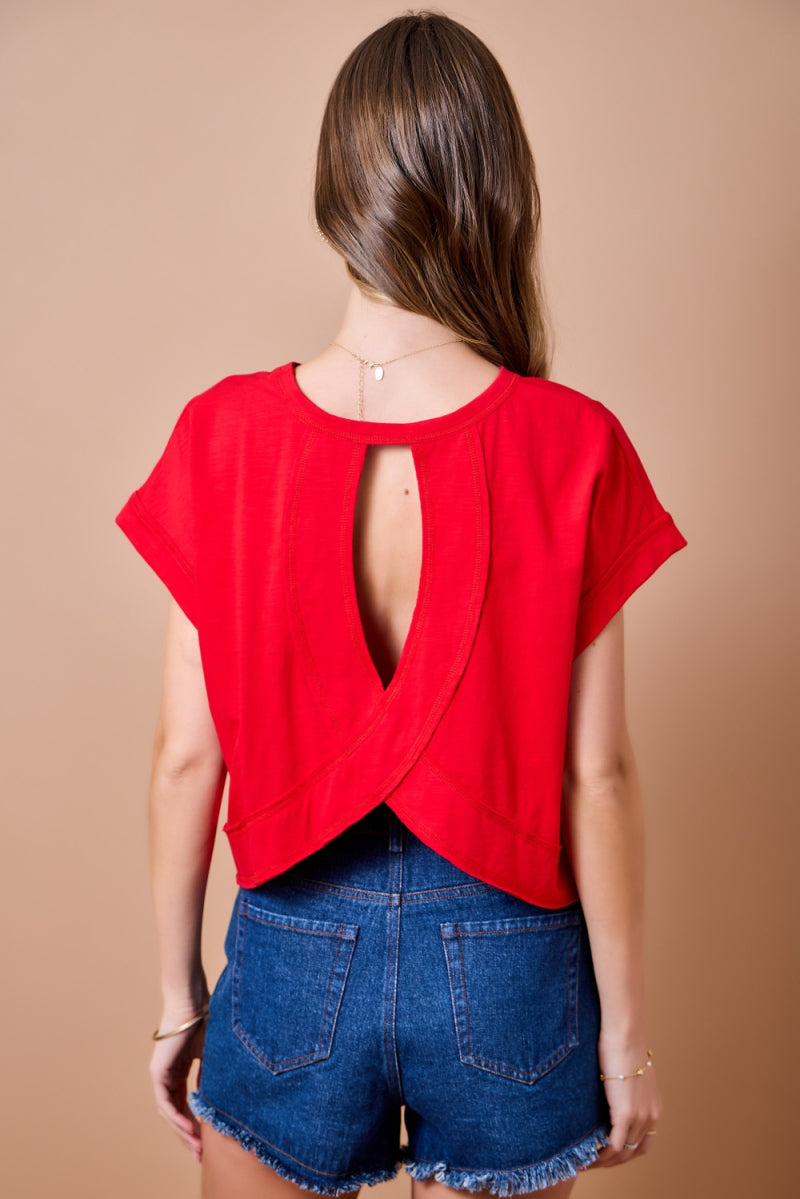 A4742 Lounge Top with Back Cutout