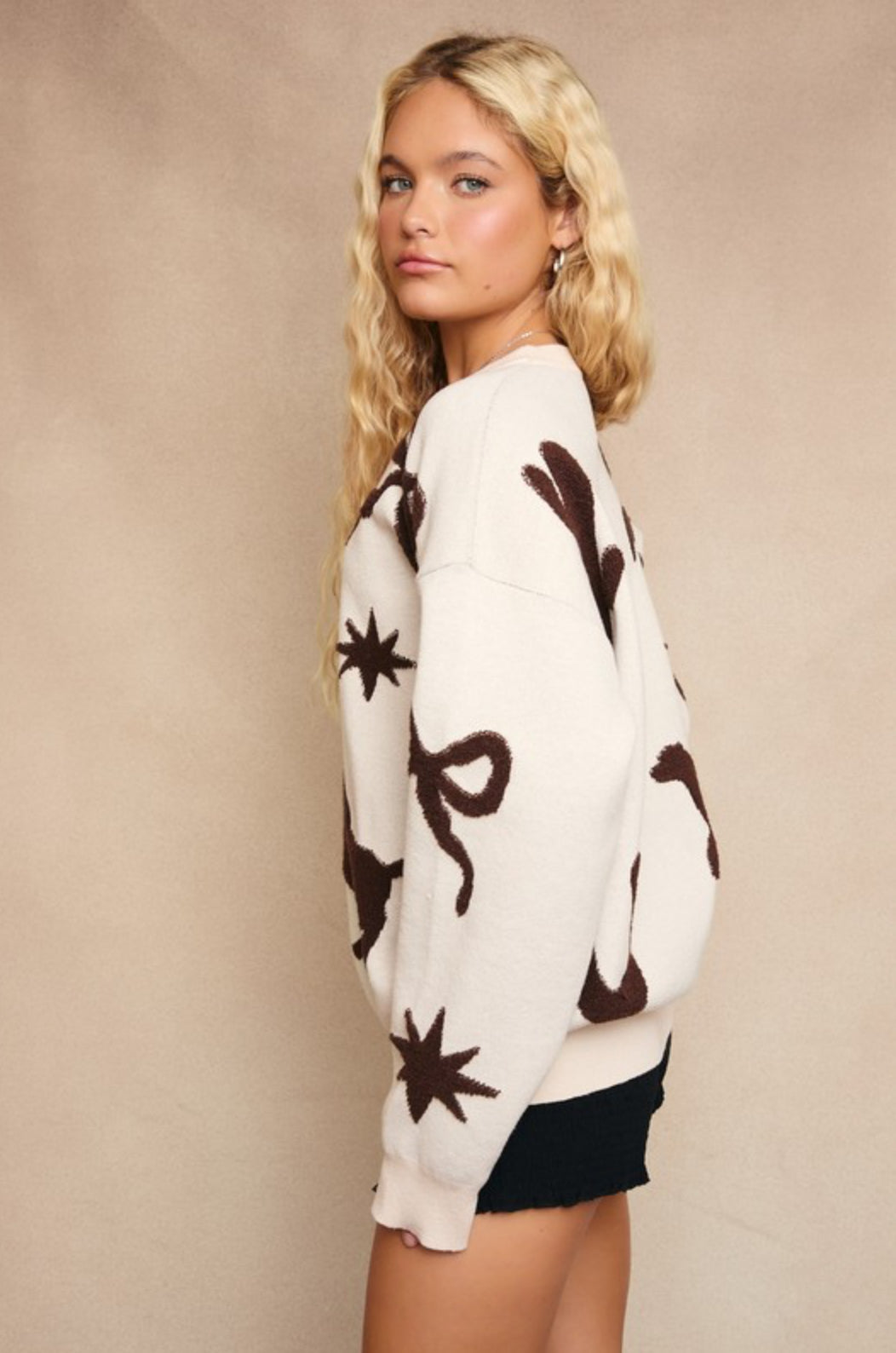 IWT5479 Cowboy Pattern Sweater
