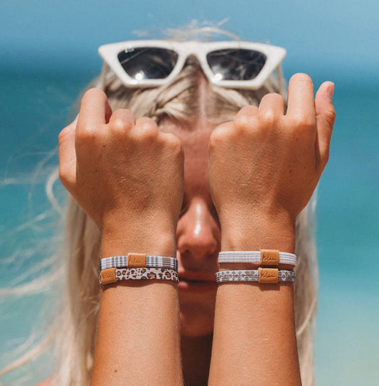 Fierce Hair Tie + Bracelet Set