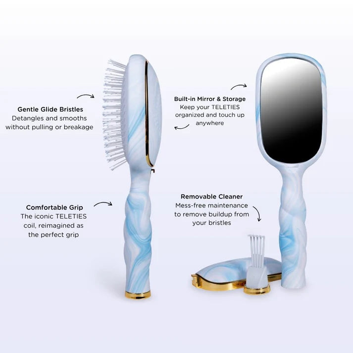 TELETIES Detangler Hair Brush for Medium Hair