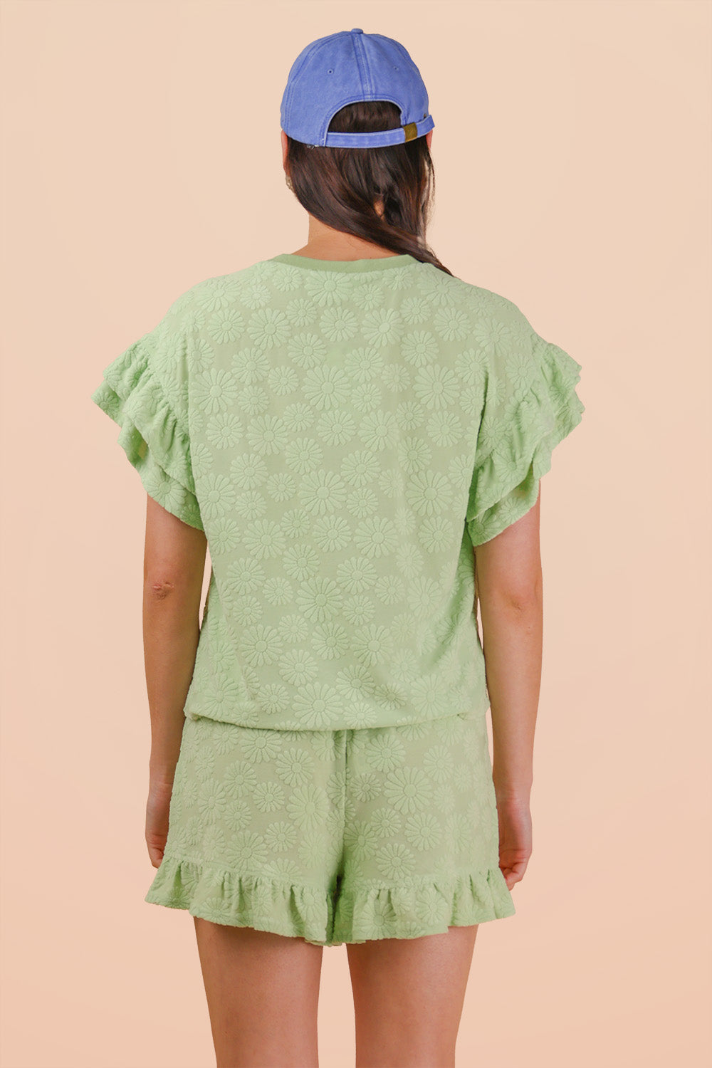 NT12492SET Floral Textured Set