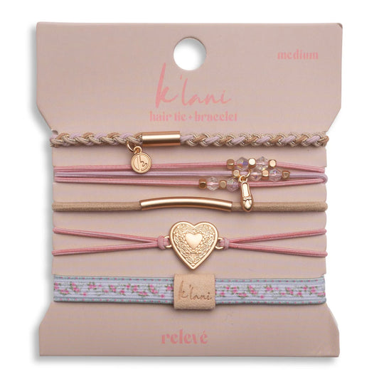 Relevé Hair Tie + Bracelet Set