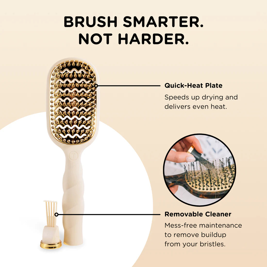 TELETIES Vented Hair Brush