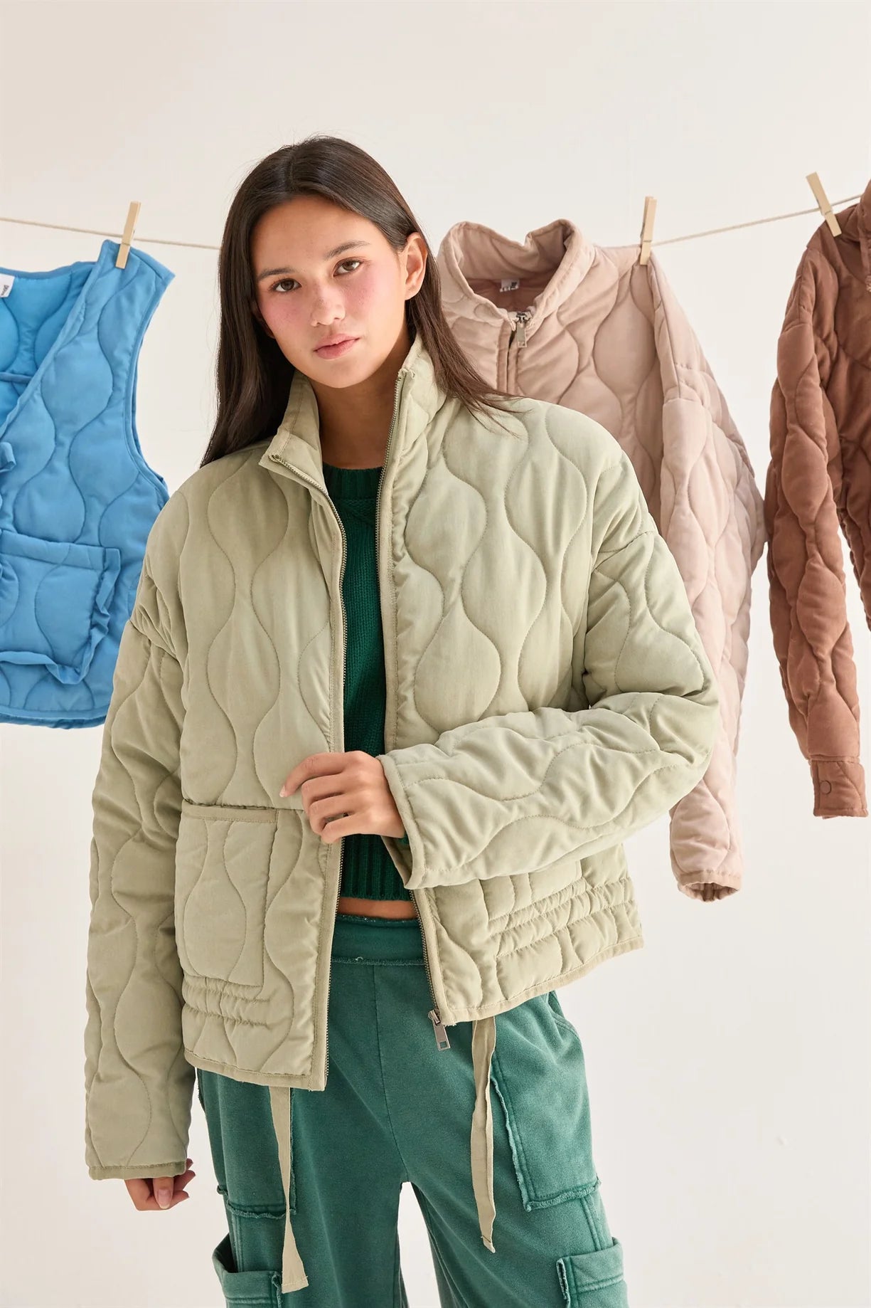 DZ25E786 Quilted Jacket