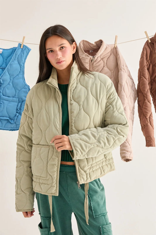 DZ25E786 Quilted Jacket