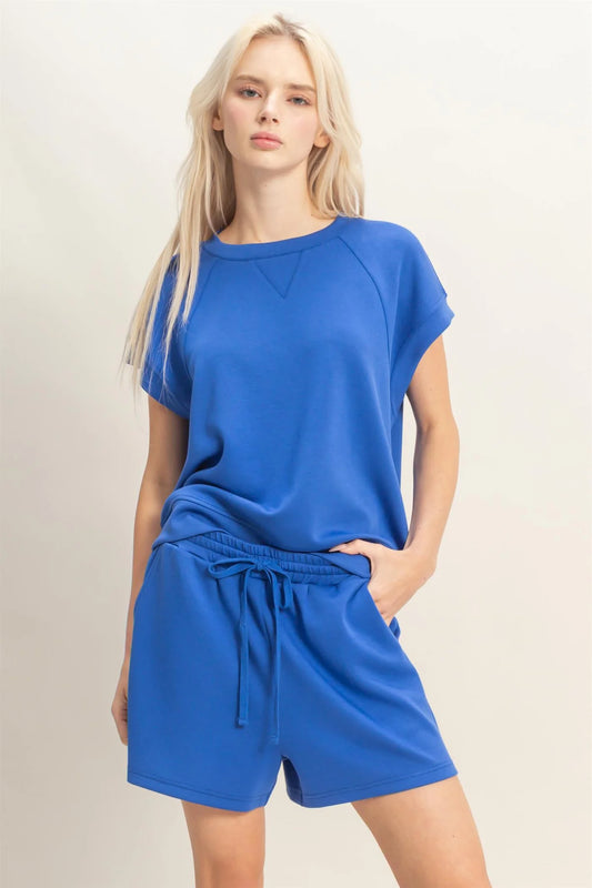DZ26C575-SET Solid Shorts Set