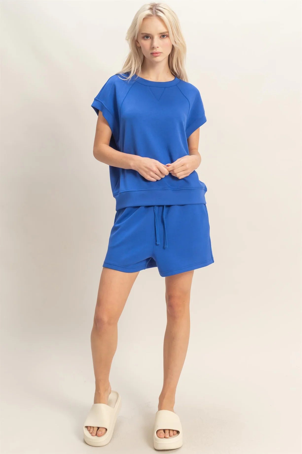 DZ26C575-SET Solid Shorts Set
