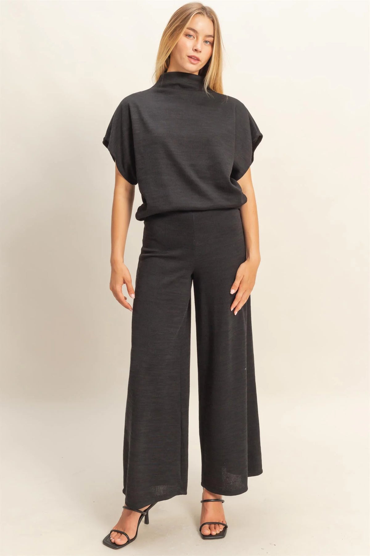 HF26F225-SET-D Dolman Sleeve Top and Pants Set