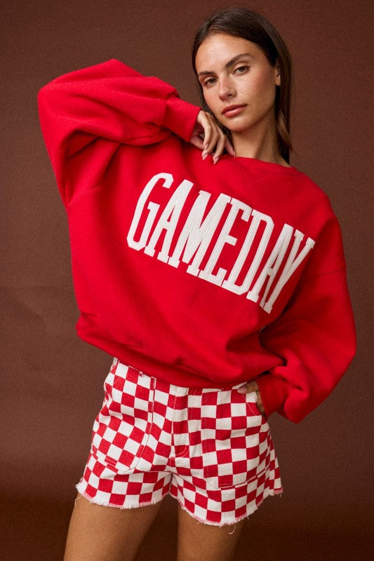 PT18777 Heather GameDay Sweatshirt