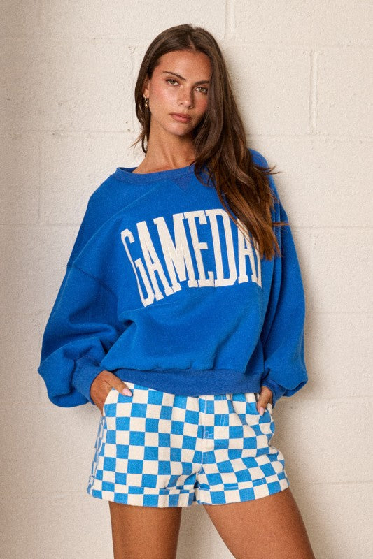 PT18777 Heather GameDay Sweatshirt