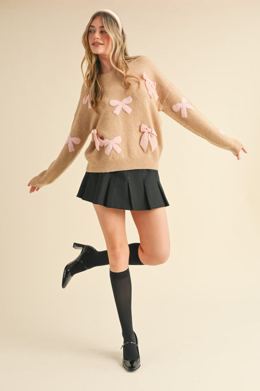 MSW10493 Bow Sweater