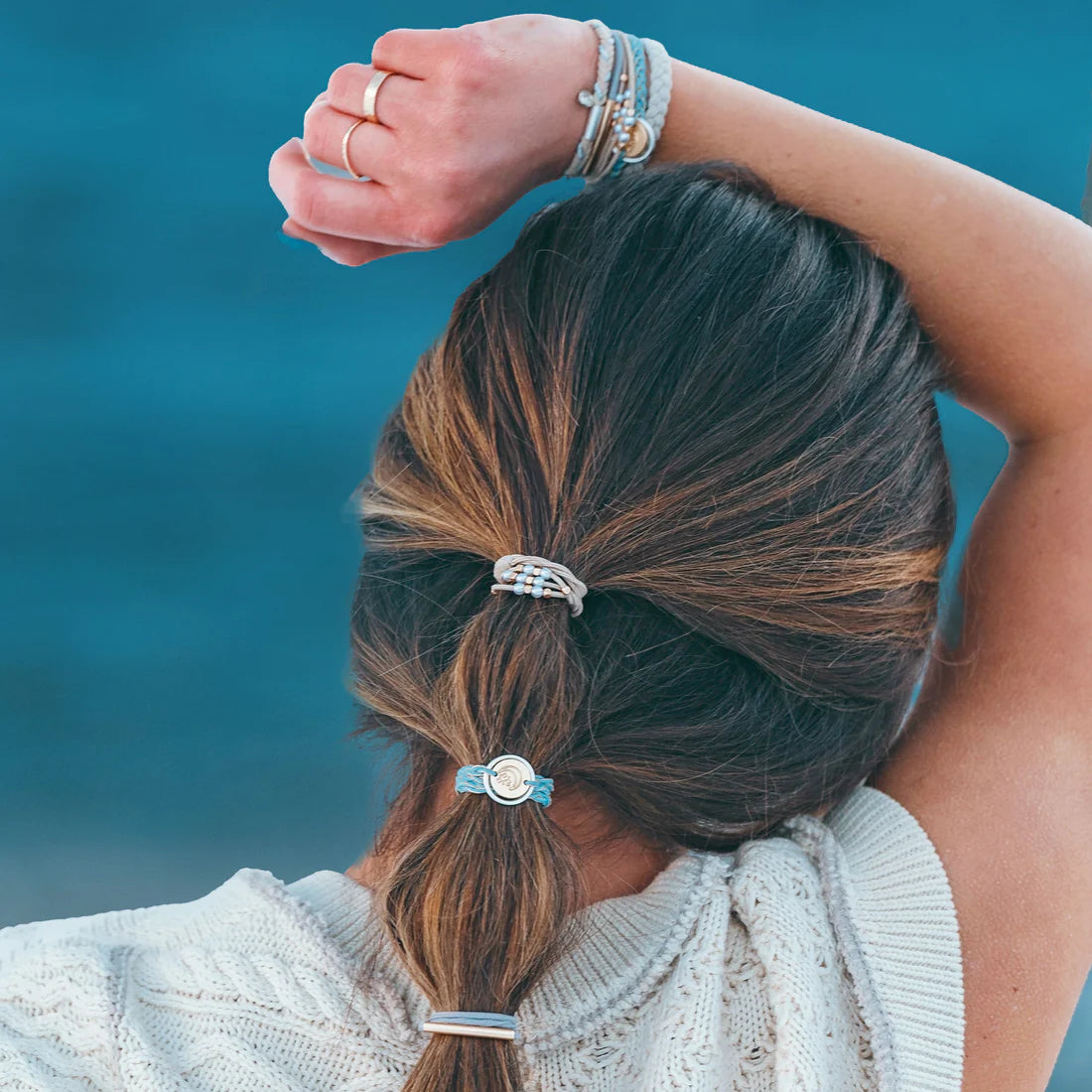 Wonder Hair Tie + Bracelet Set