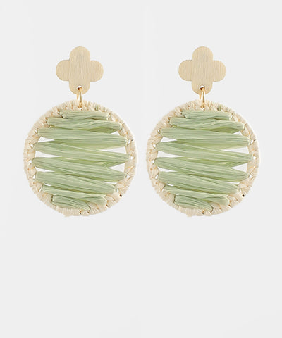 EP50470 Raffia Earrings