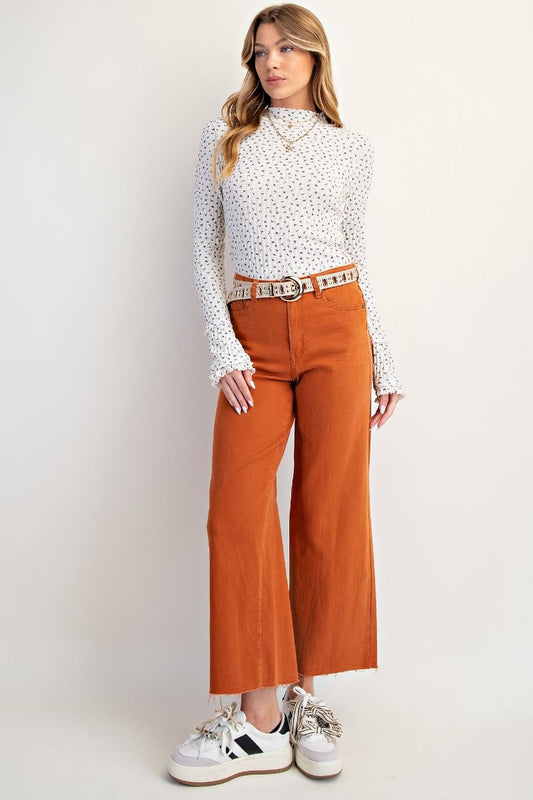 EB41372 Soft Stretch High Waisted Pants