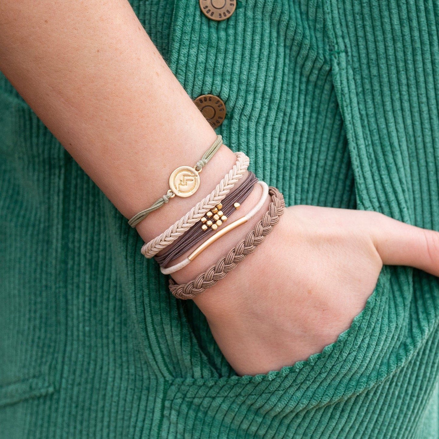 Climb Hair Tie + Bracelet Set