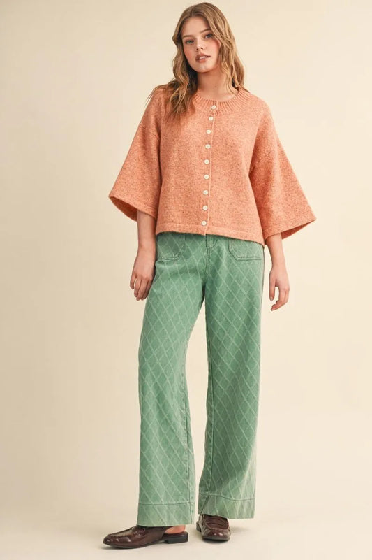MSW11336 Short Sleeve Sweater