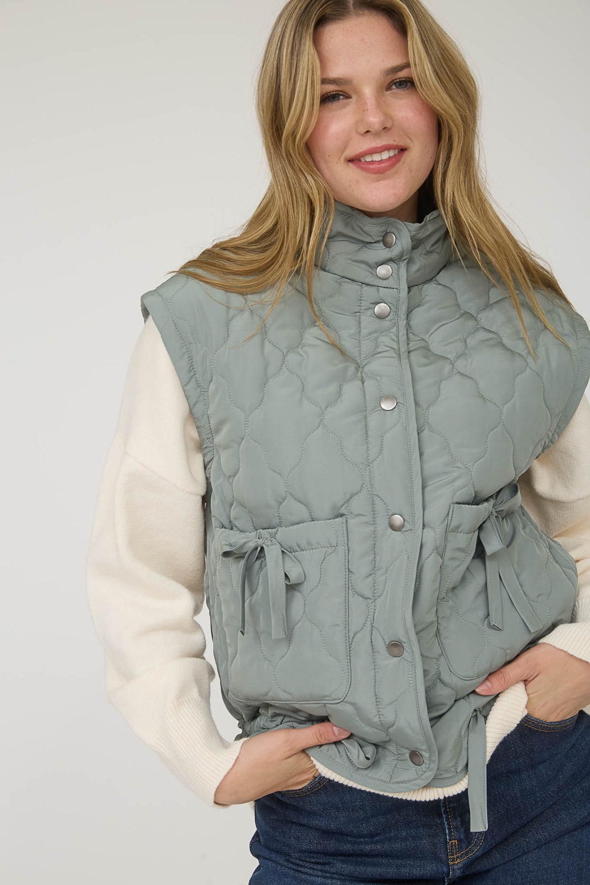 CR2684 Quilted Puffer Vest