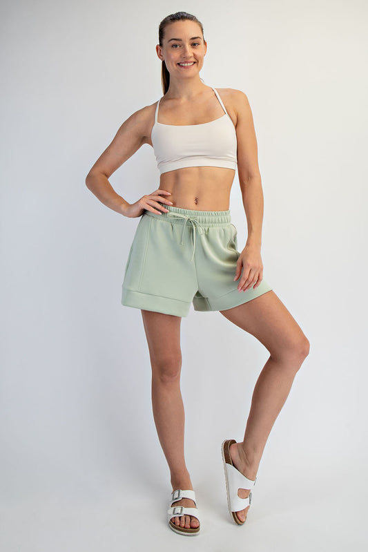 P6308 Modal Scuba Casual Shorts