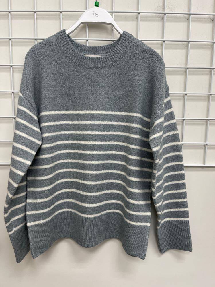 65114 Striped Sweater