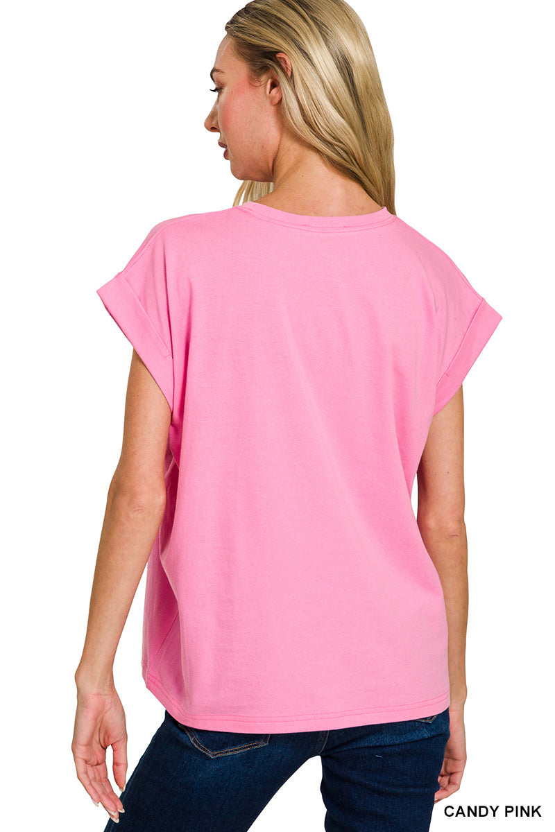 CT-3381Y Relaxed Fit Top