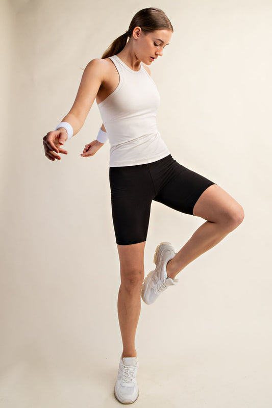 T9912 Butter Racer Back Tank Top