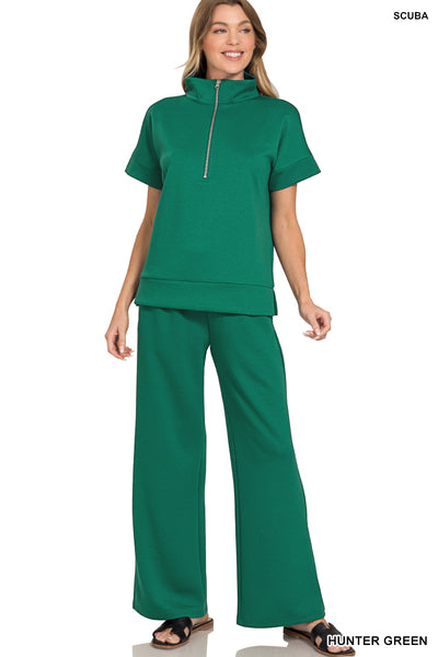 ROTP-4136Y Scuba Pants Set